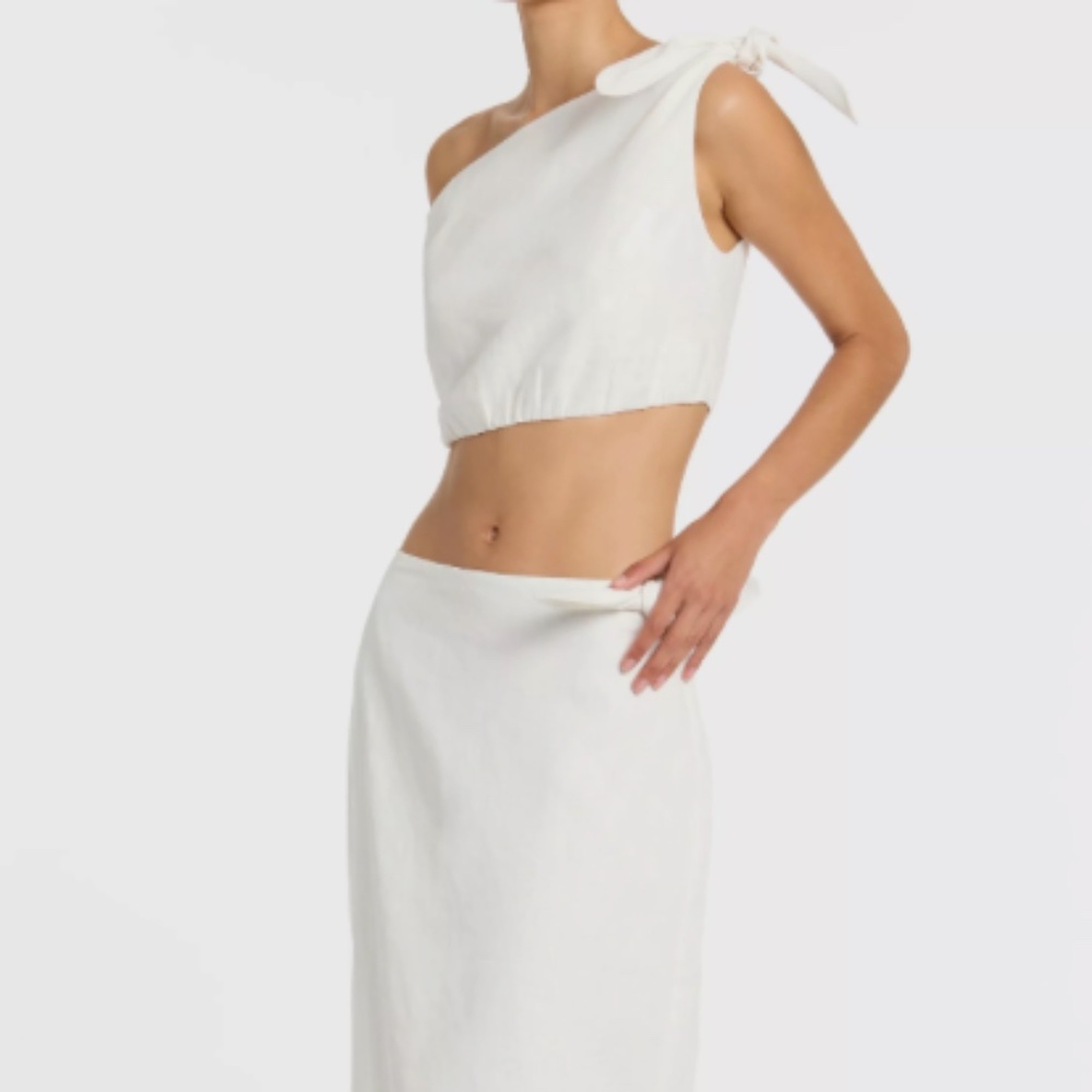 Sir The Label Ivory Bettina Top